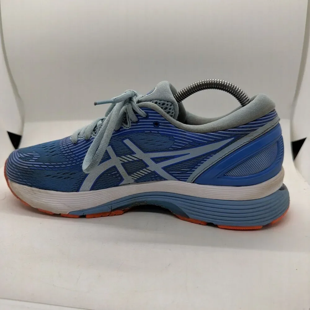 ASICS Gel-Nimbus 21 Women’s 9.5 Wide Blue Athletic Running Shoes No Insoles